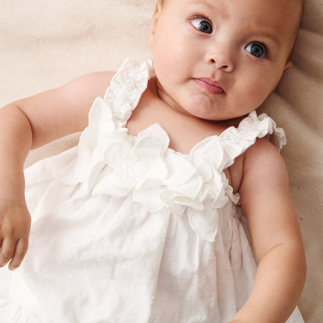 Nyla 3D Daisy Swing Dress