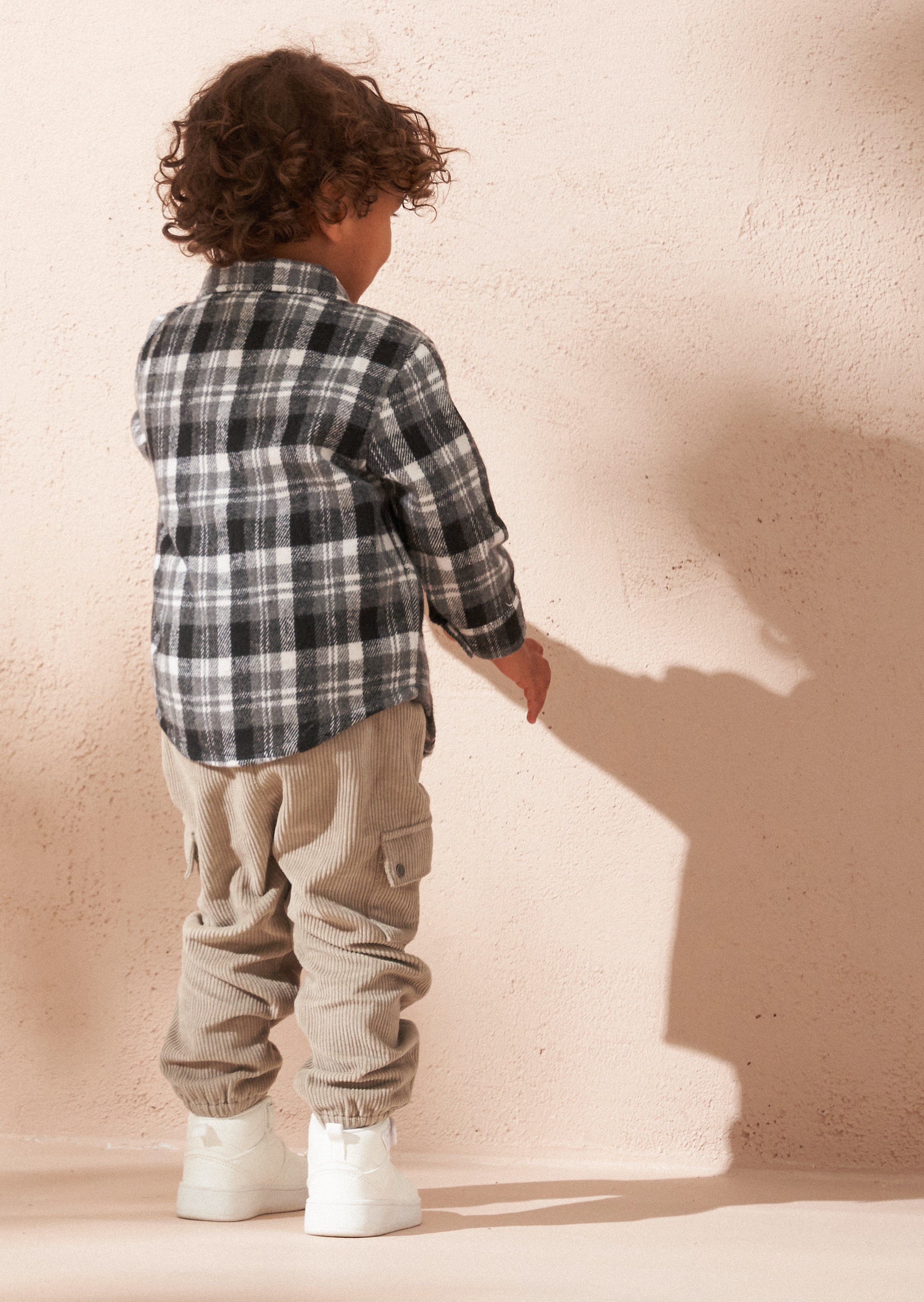 Hayden Baby Brushed Check Overshirt