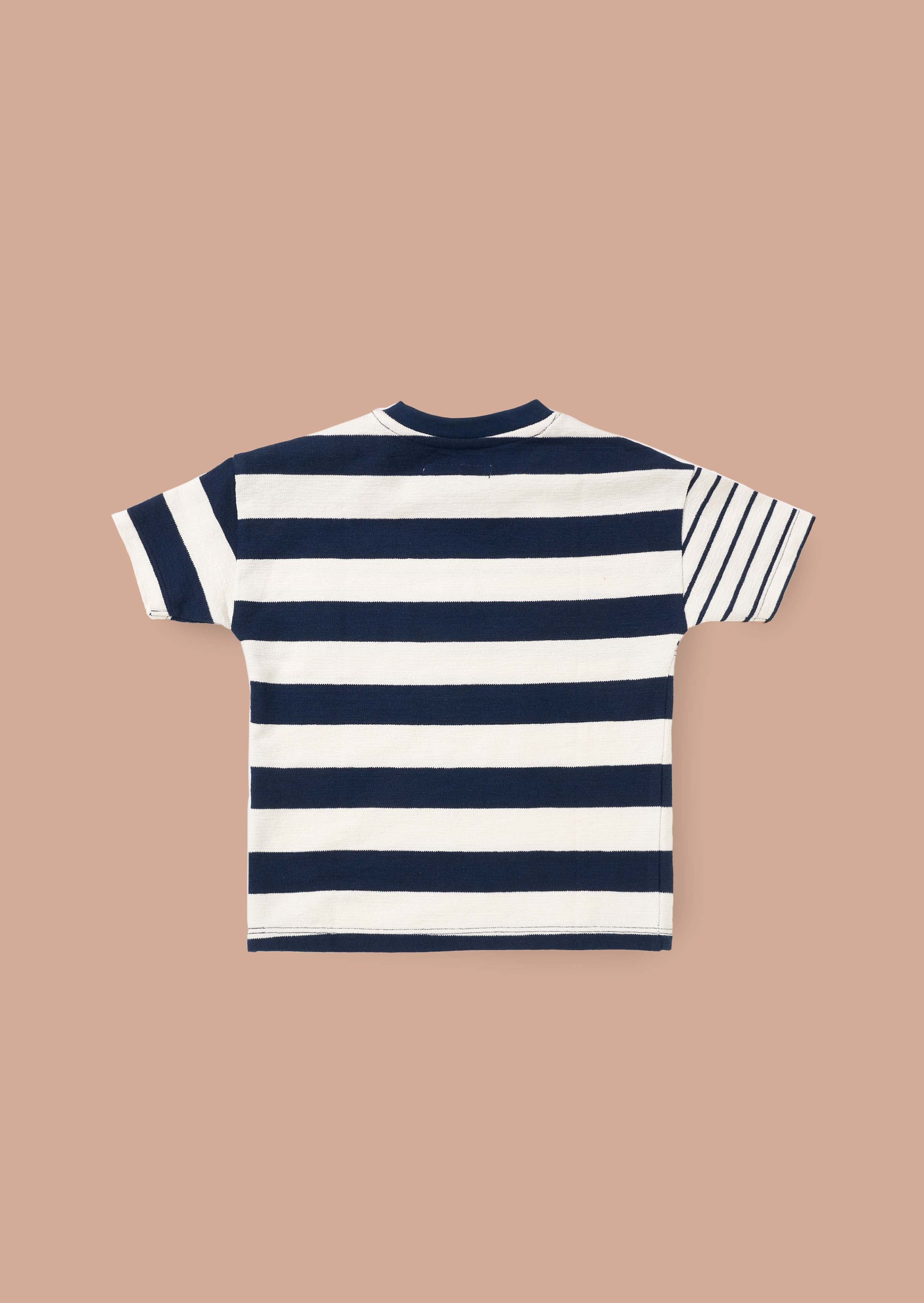 But Stripe Block T Shirt