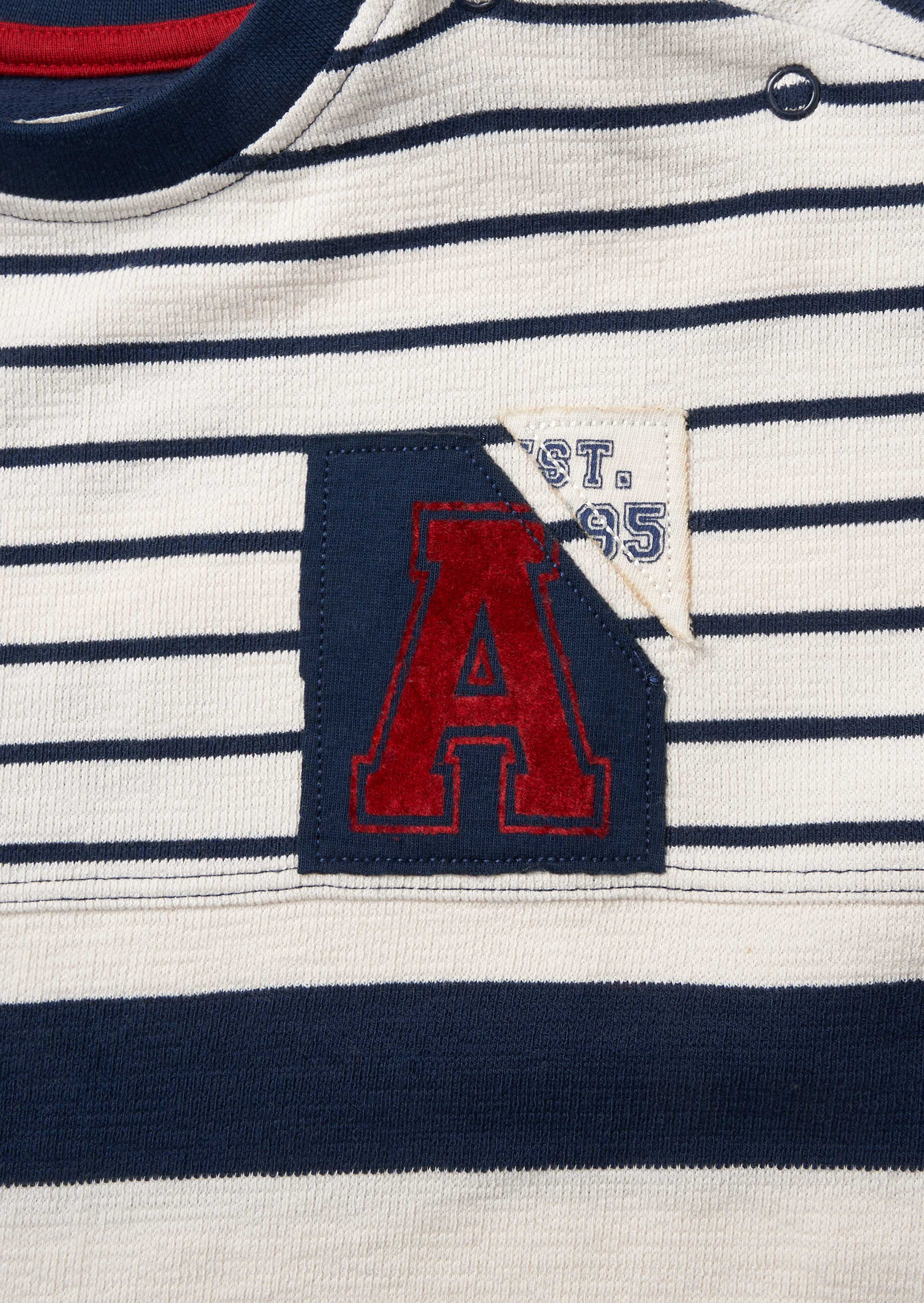 Outfit Stripe Block T Shirt