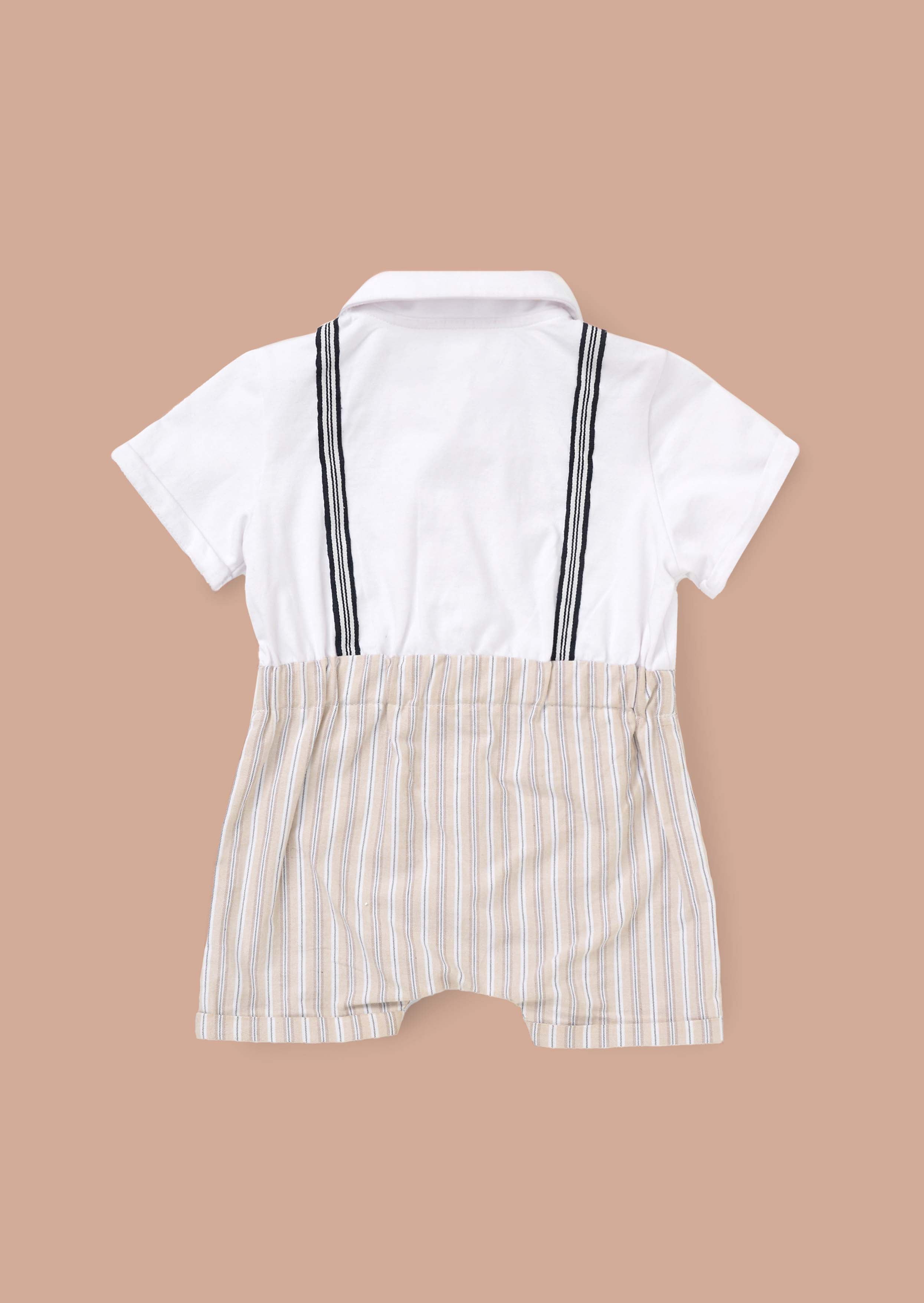 Outfit Baby Boy Smart Jersey Shortie Grey