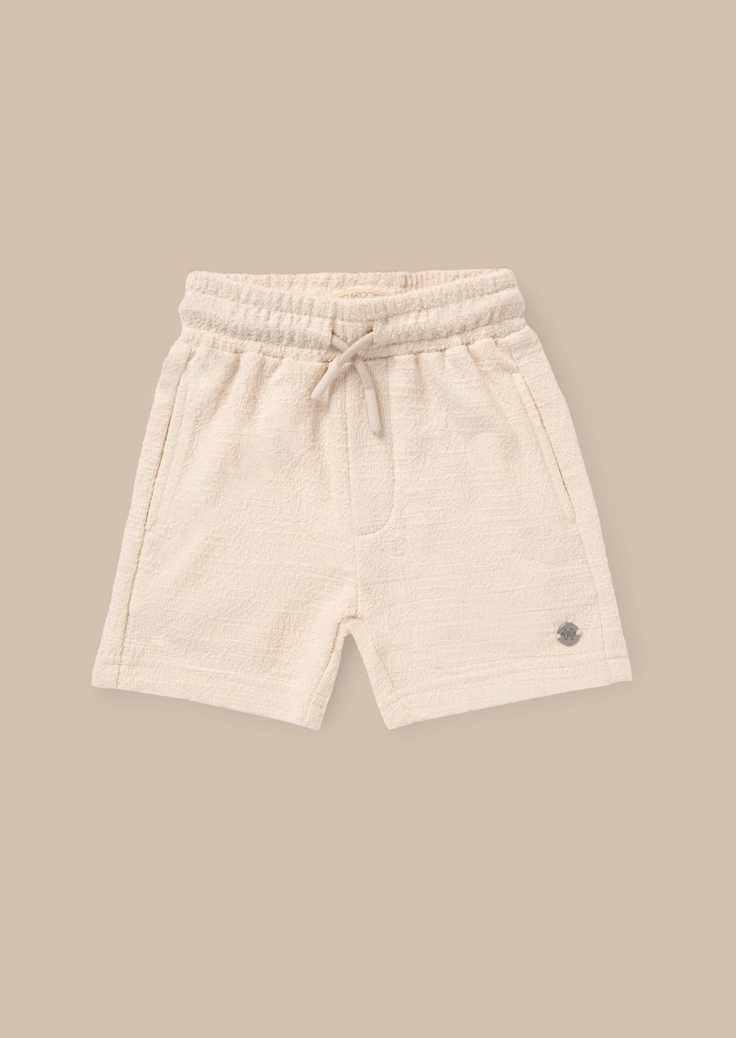 Online Baby Boy Stone Mini Textured Slub Set