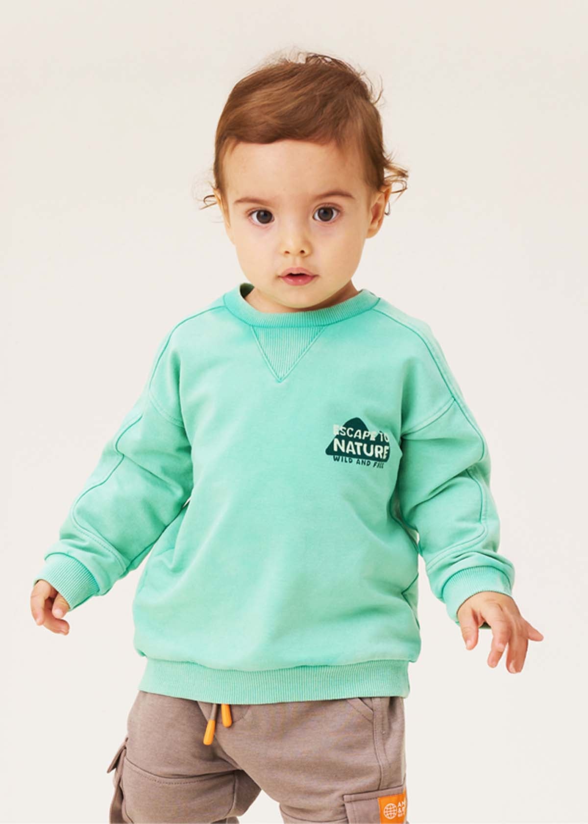 cotton baby boy sweatshirt