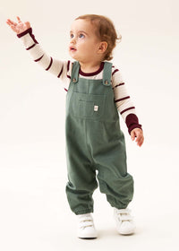 George Mini Twill Dungaree Set
