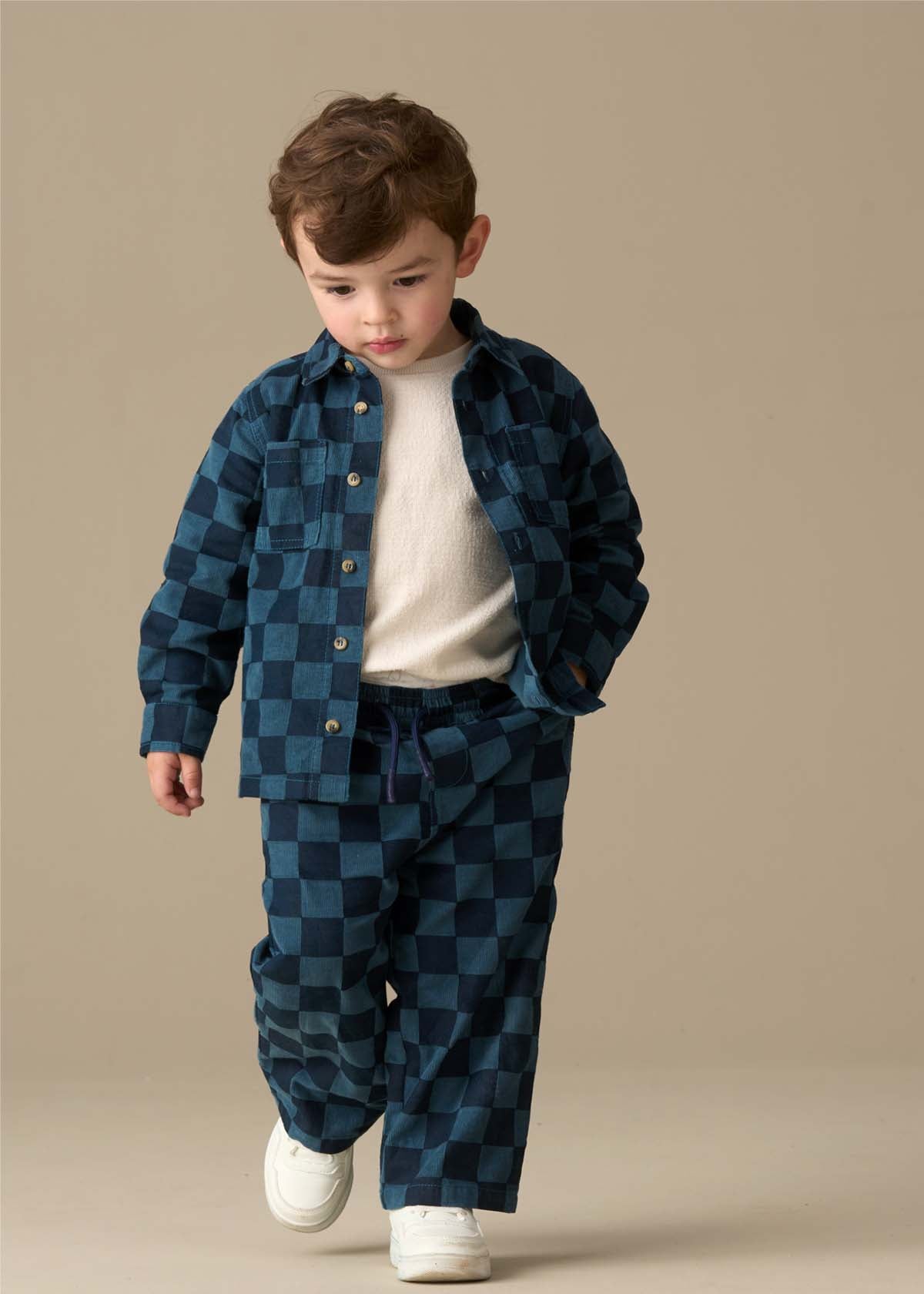 Tommy Cord Check Shirt