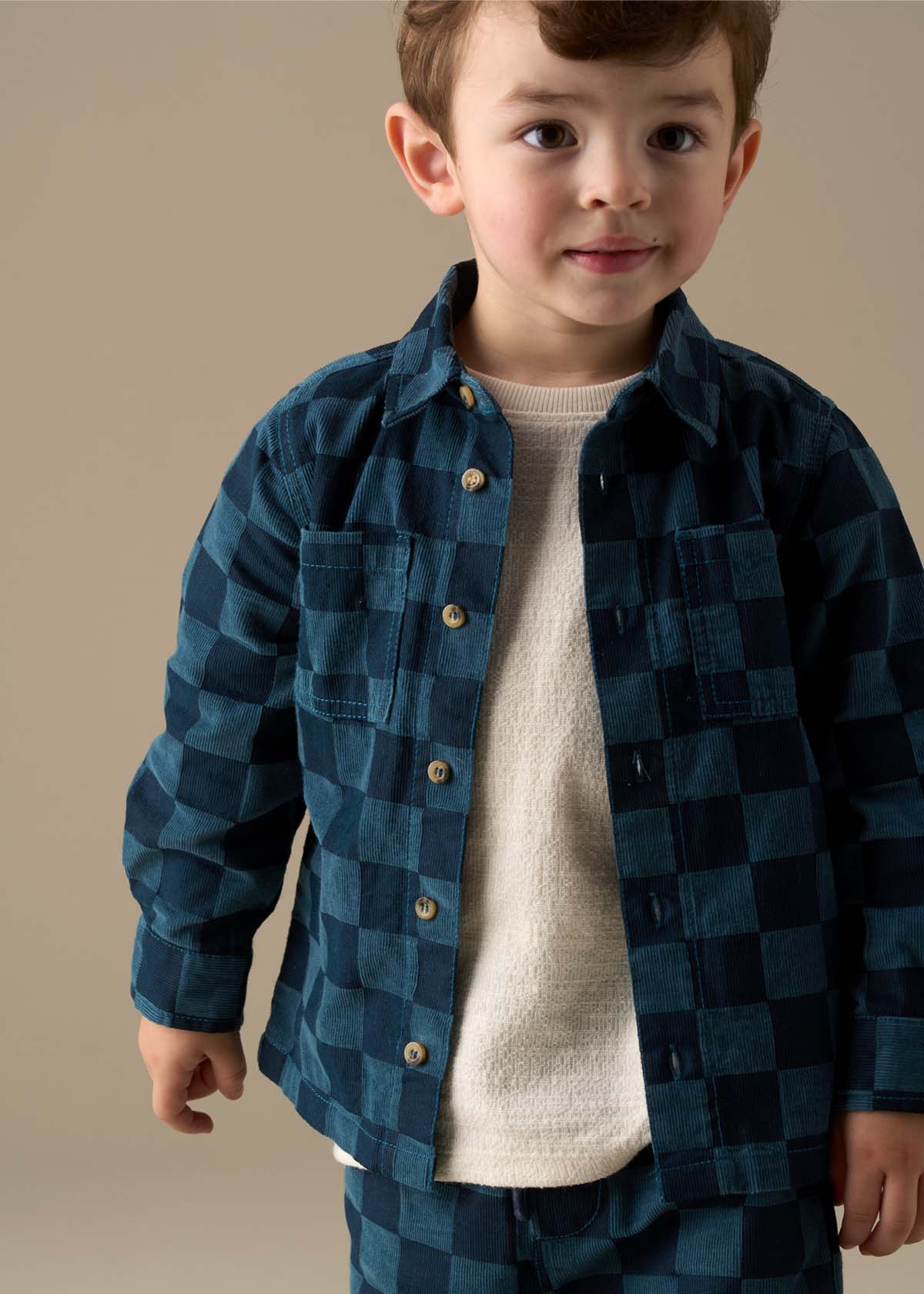 Tommy Cord Check Shirt