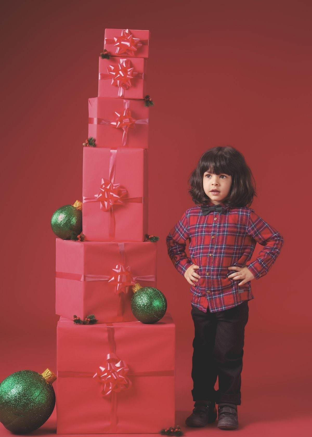 Camden Brushed Shirt With Bow Tie