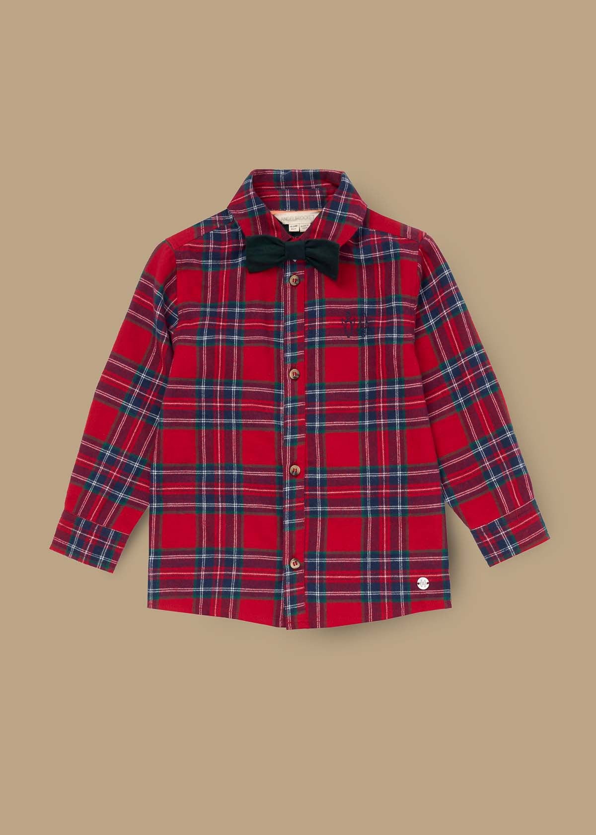 outfit sets boy brushed shirt with bow tie