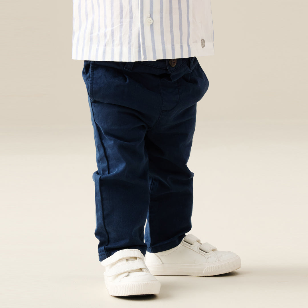 Harrison Navy Slim Fit Chino