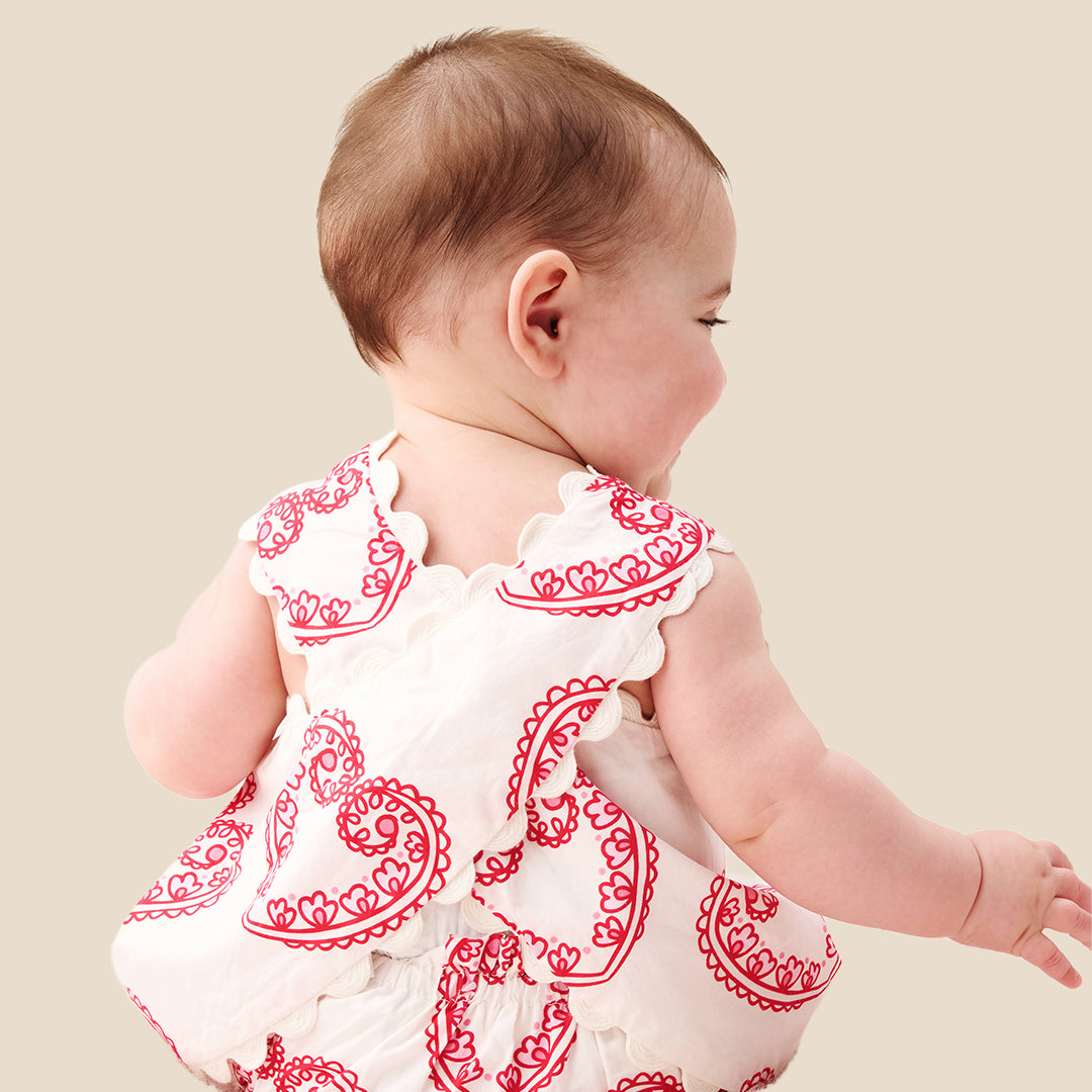 Renae Bandana Heart Print Tunic - Angel & Rocket