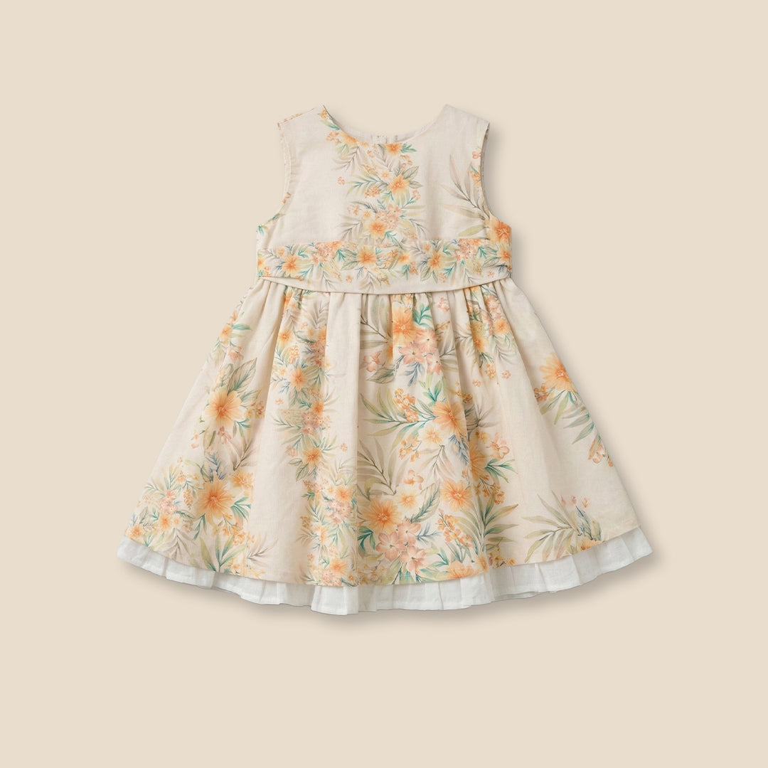 Primrose Printed Tie Waist Dress - Angel & Rocket