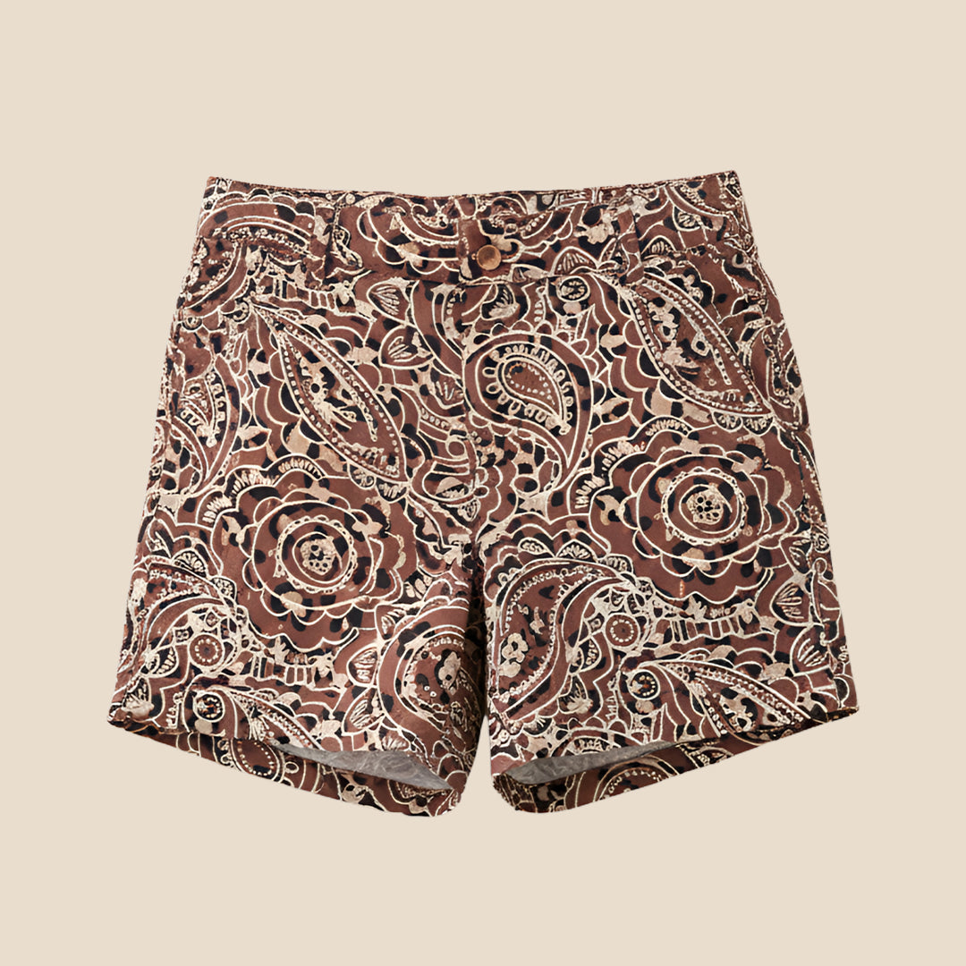 Livvy Leopard Short - Angel & Rocket