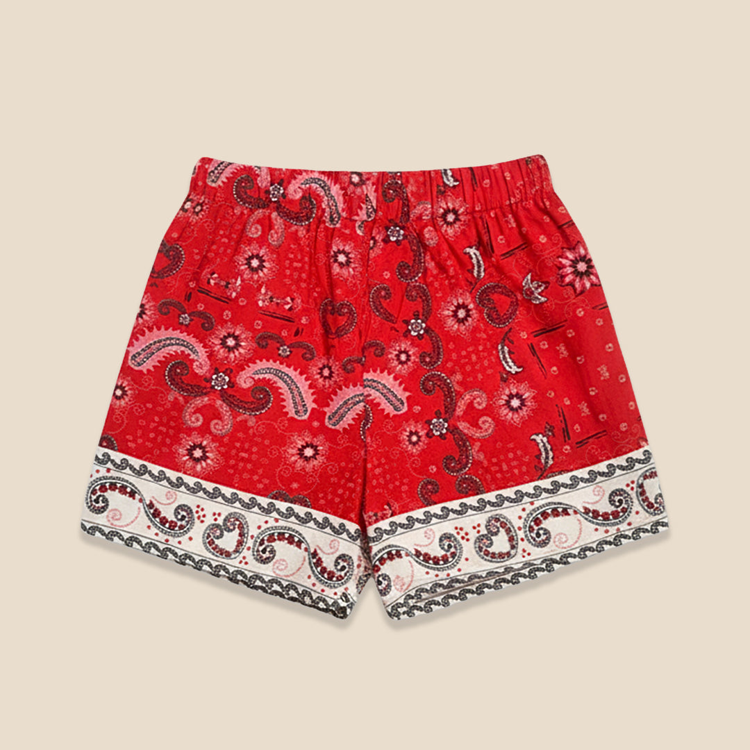Ava Bandana Print Short - Angel & Rocket