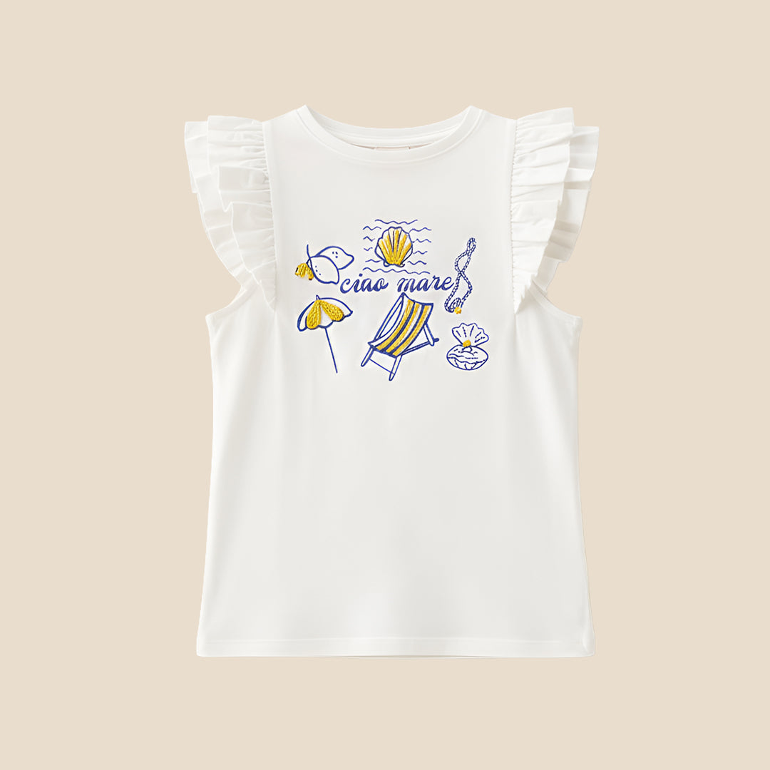 Mariella Ciao Mare T Shirt - Angel & Rocket