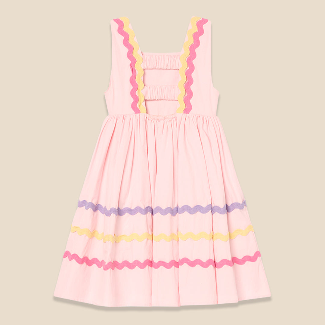 Mia Wide Ric Rac Dress - Angel & Rocket