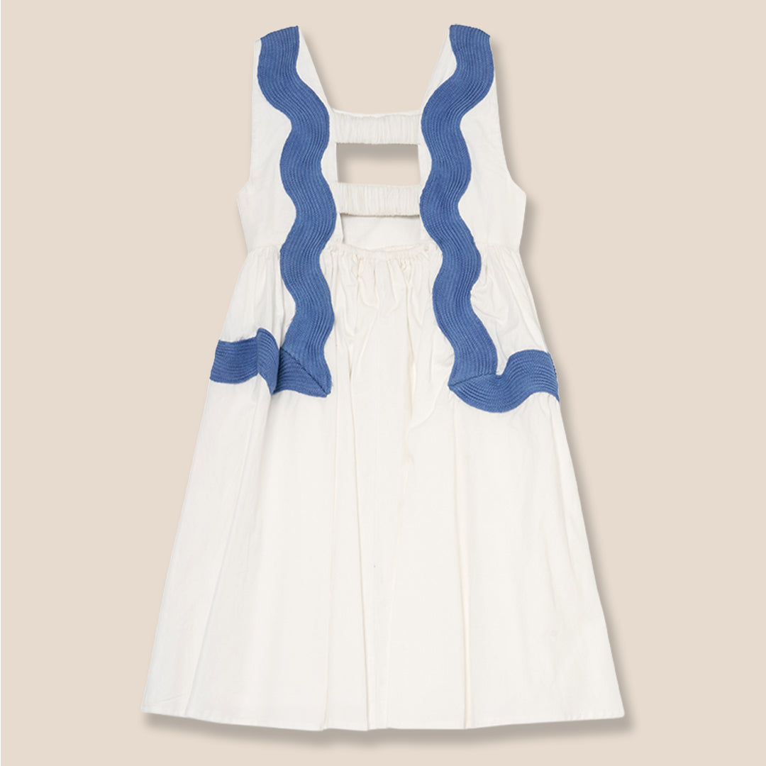 Avery Ric Rac Panelled Dress