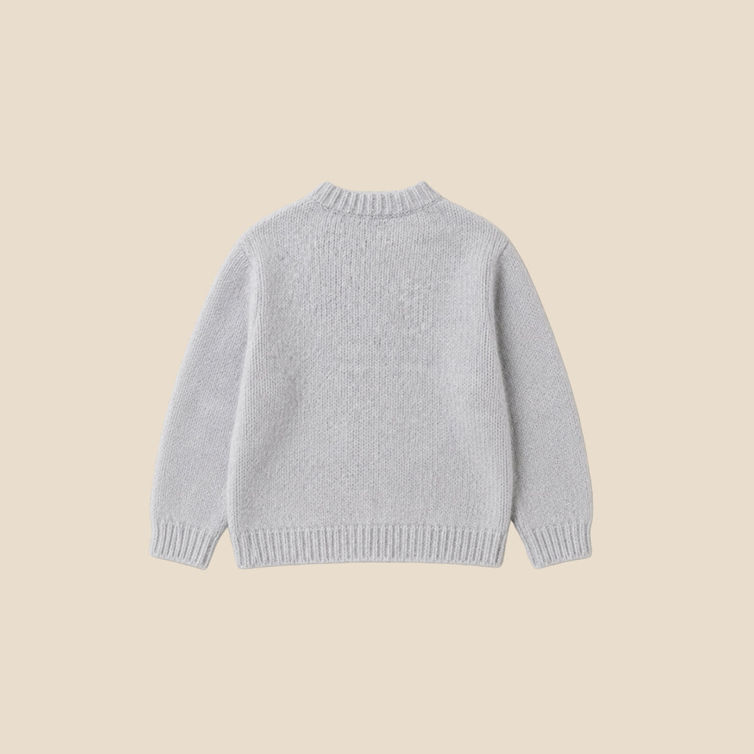 Angel & Rocket Girls Solid Navy Sweaters