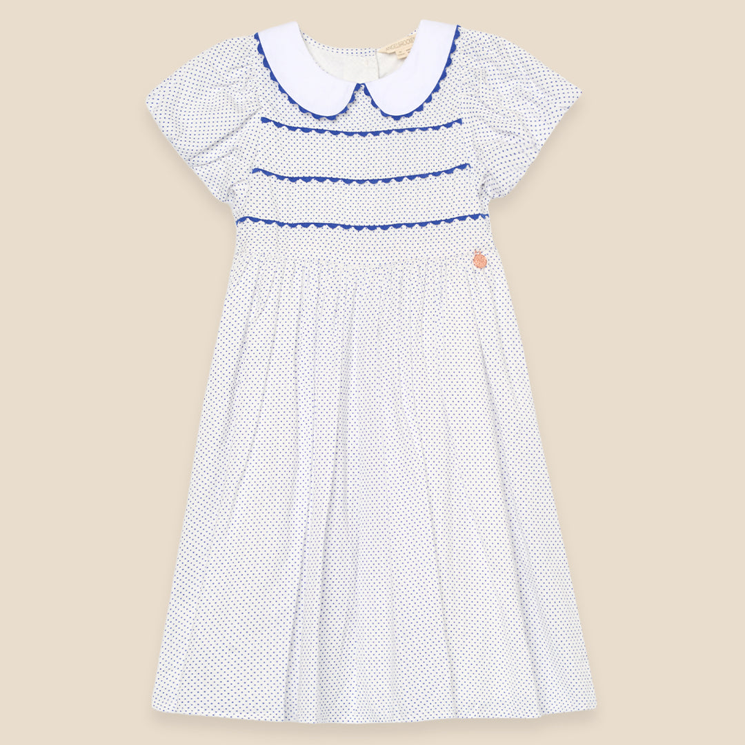 Lottie Spot Puff Sleeve Dress - Angel & Rocket