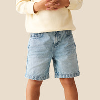 Austin Long Line Wide Denim Short