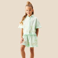 Palma Embroidered Short