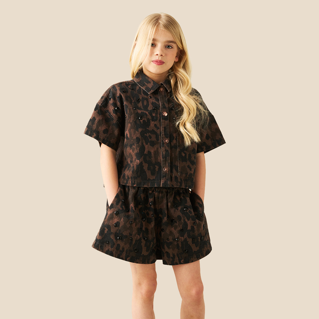 Zeta Leopard Shirt