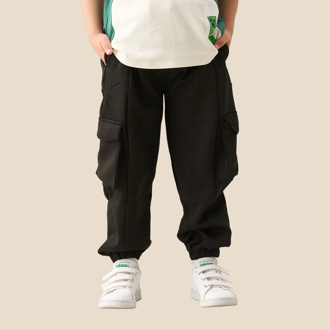 Frank Mix Panelled Cuffed Jogger