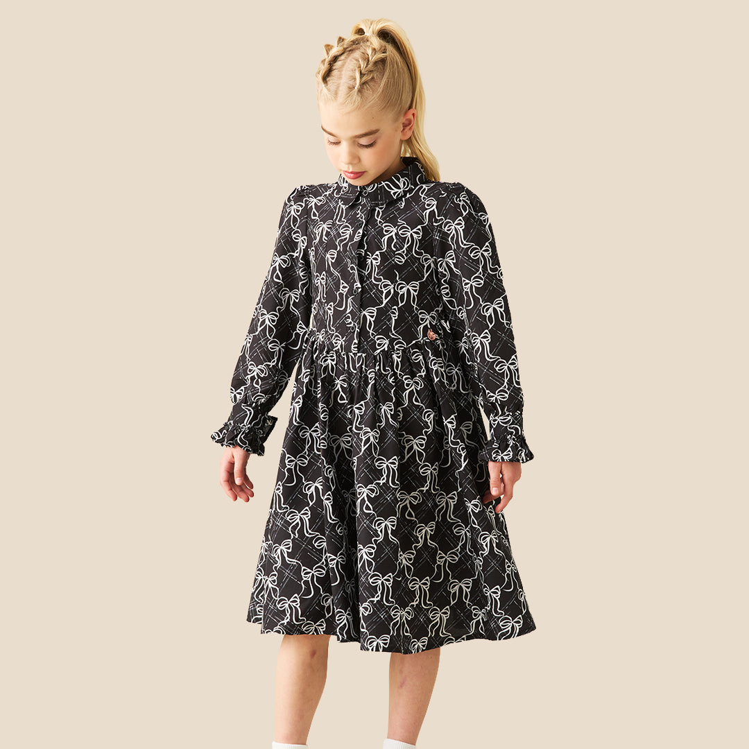 Angel & Rocket Girls Printed Multi Dresses