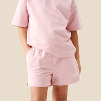 Romy Pink Side Striped Short