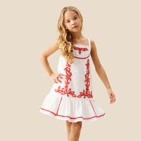 Freya Embroidered Sun Dress