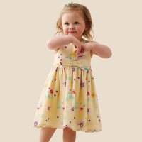 Edie Linen Floral Dress Multi