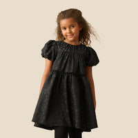 Emily Heart Jacquard Dress
