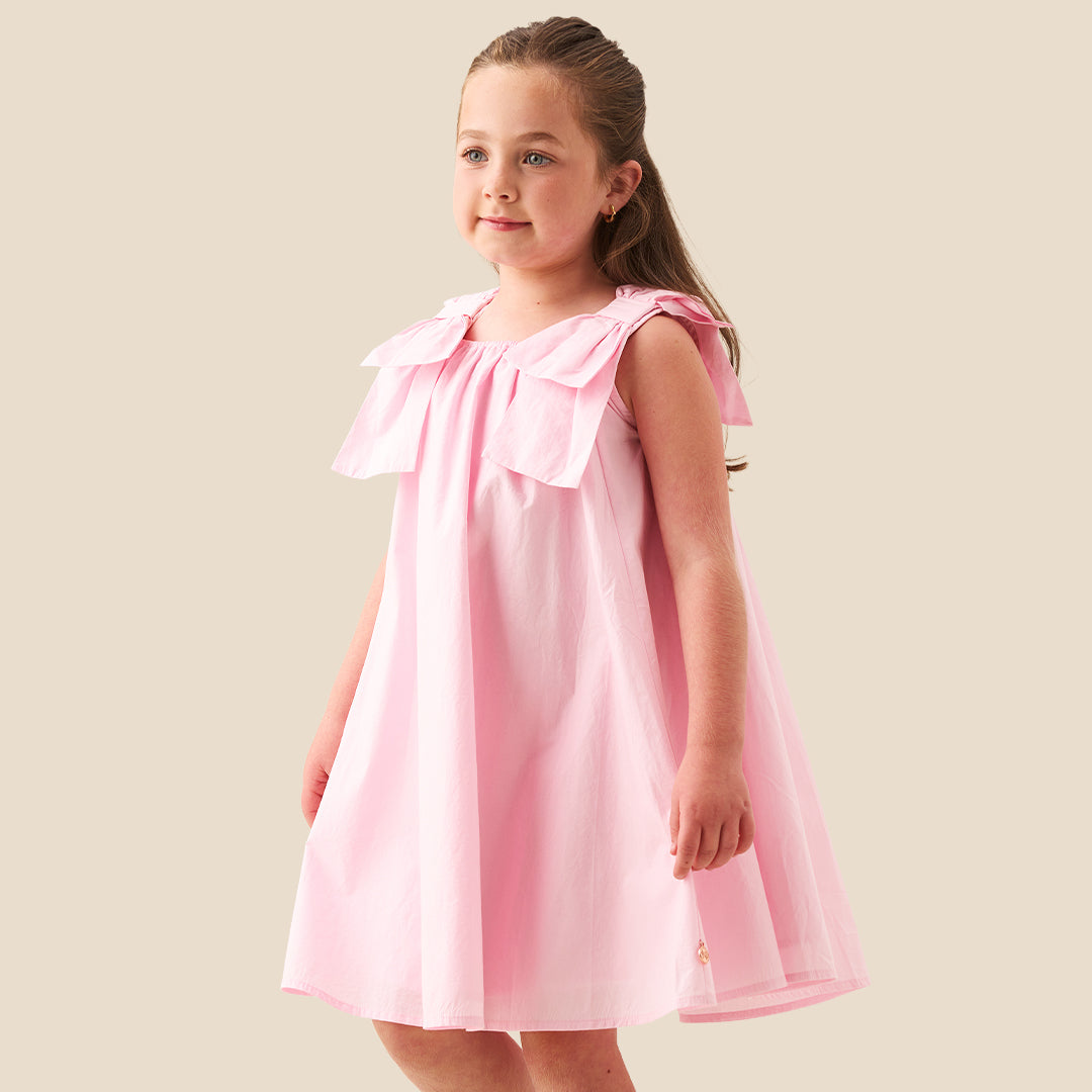 Ivy Bow Strap Swing Dress