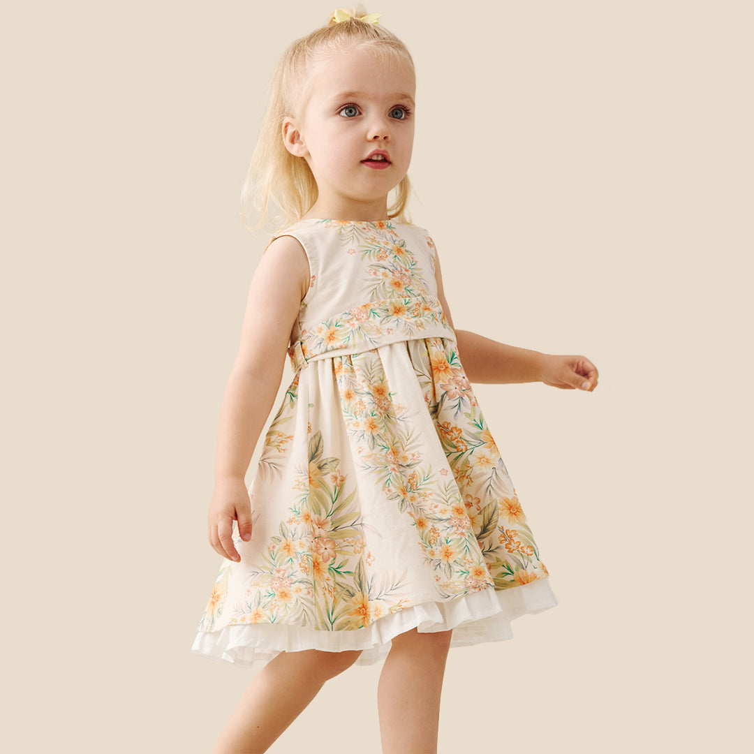 Primrose Printed Tie Waist Dress