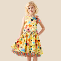 Quinn Heart Print Dress