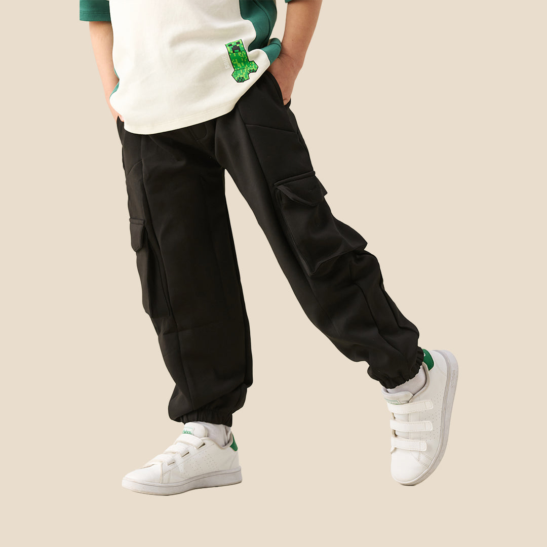 Frank Mix Panelled Cuffed Jogger