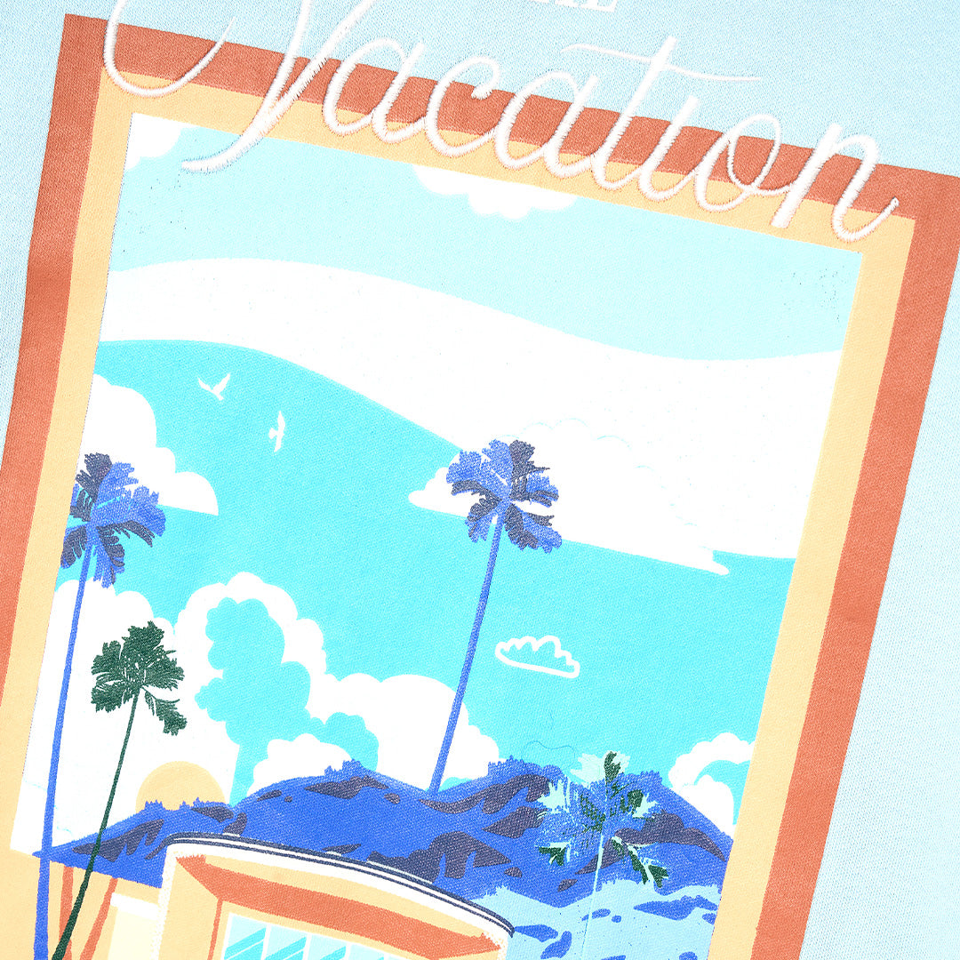 Jay Postcard Scene T Shirt - Angel & Rocket