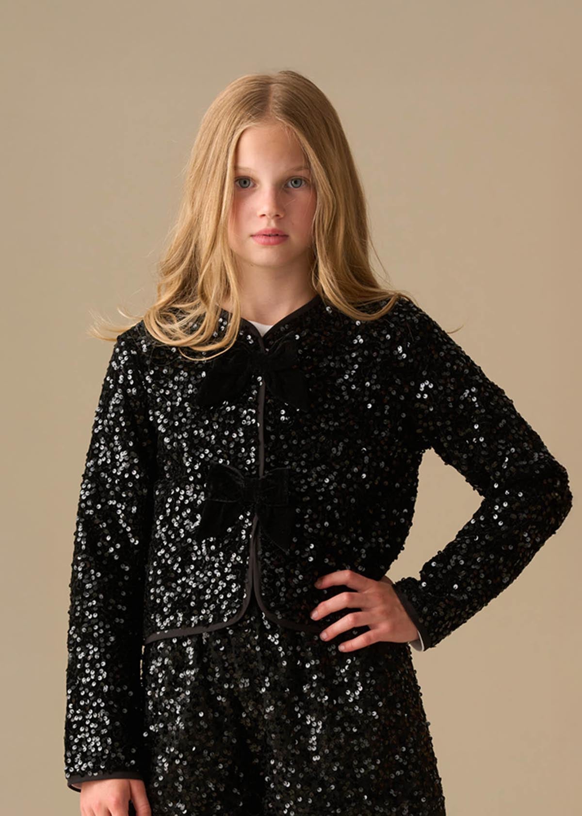 Maisie Velvet Sequin Jacket