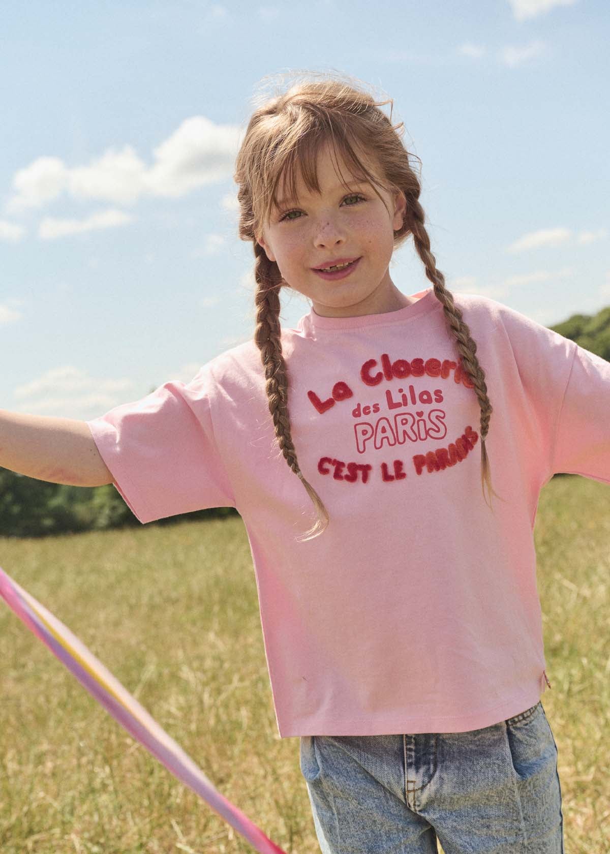 Lili Flocked Tee