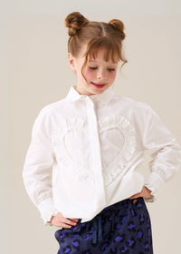 Adelle Frill Heart Shirt