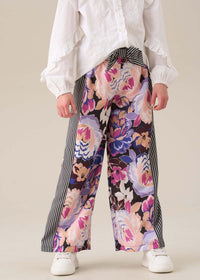 Fleur Printed Wide Leg Trousers