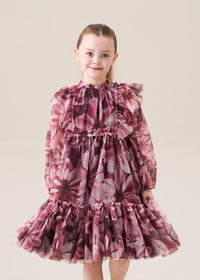 Estella Floral Mesh Dress