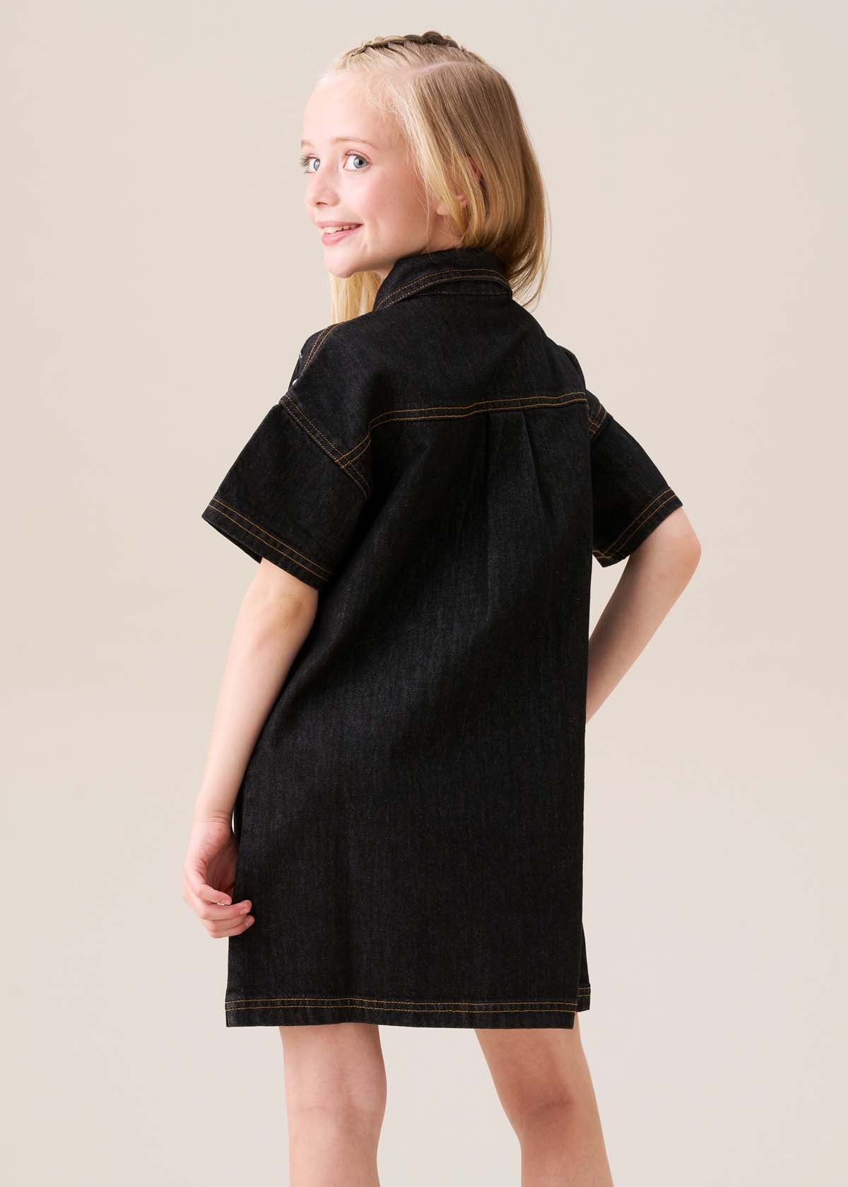 denim girl dress