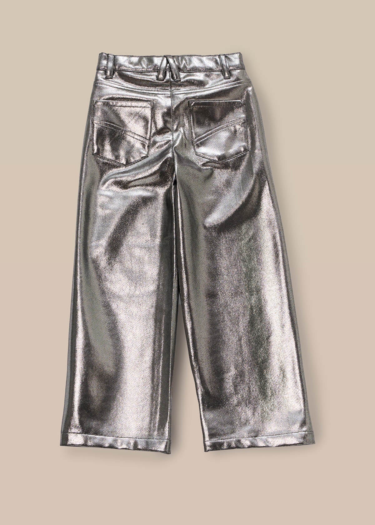 Jaya Wide Leg Metallic Jean