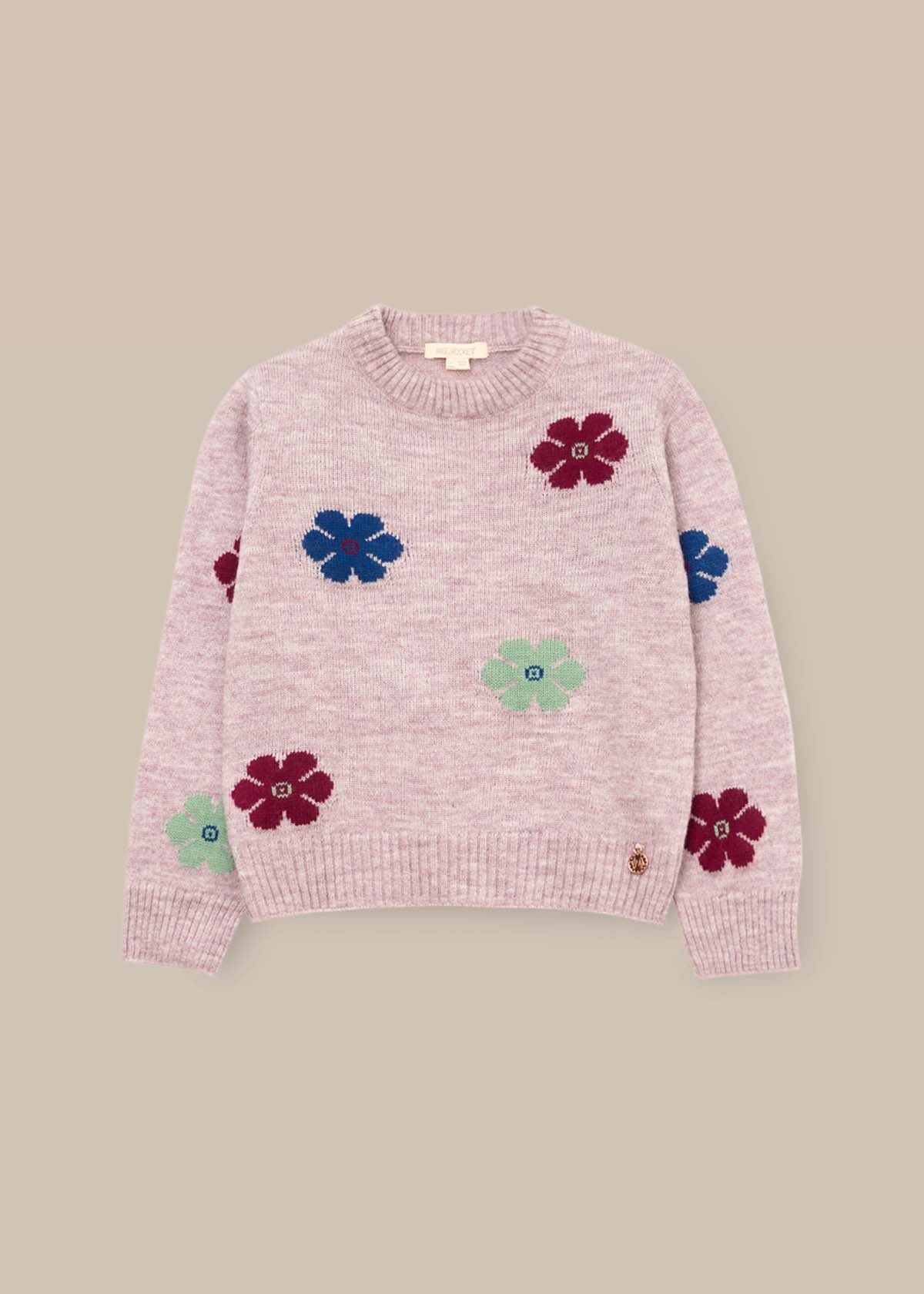 baby girl flower jumper