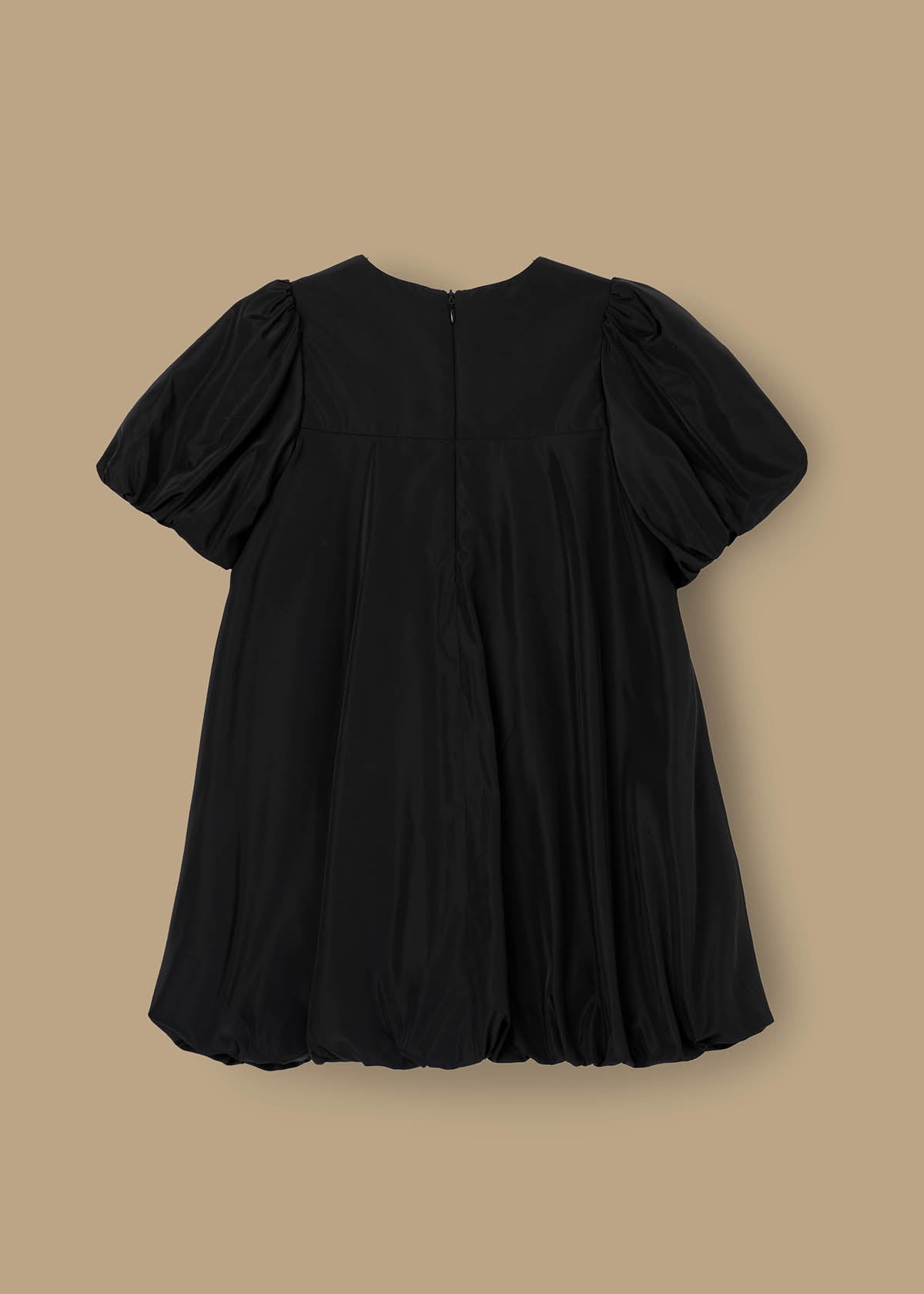 Nadia Puffball Bow Collar Dress