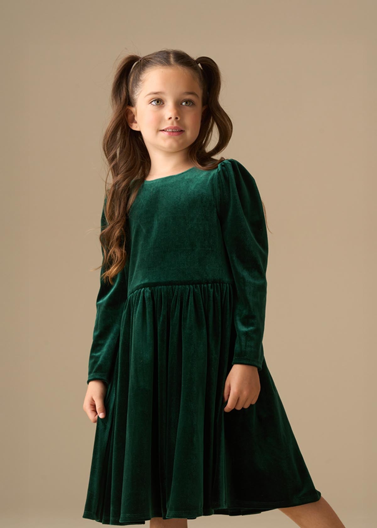 Grace Velvet Bow Back Dress