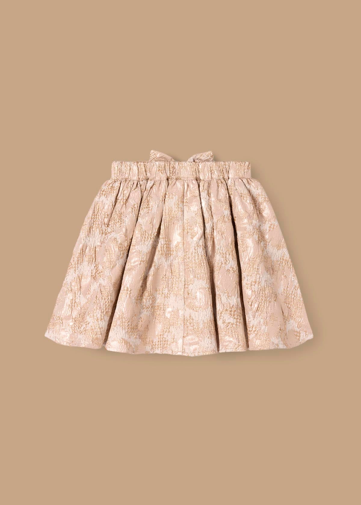 Etta Metallic Jacquard Skirt
