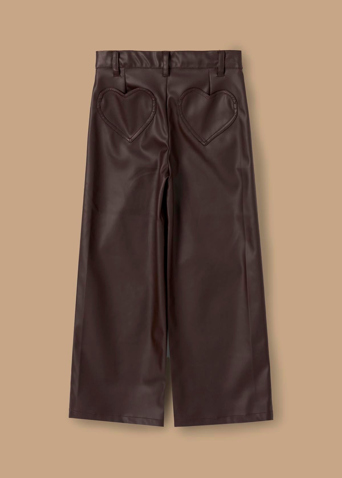 Alana Faux Leather Trousers