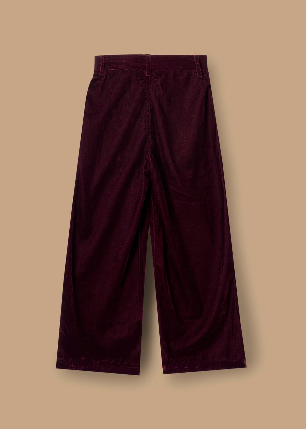 Chloe Velvet Wide Leg Trousers