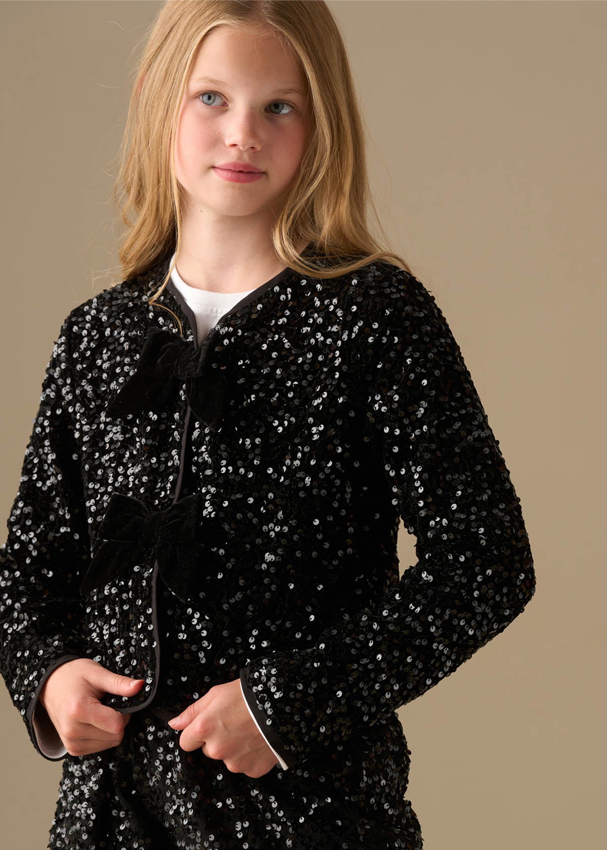 Maisie Velvet Sequin Jacket